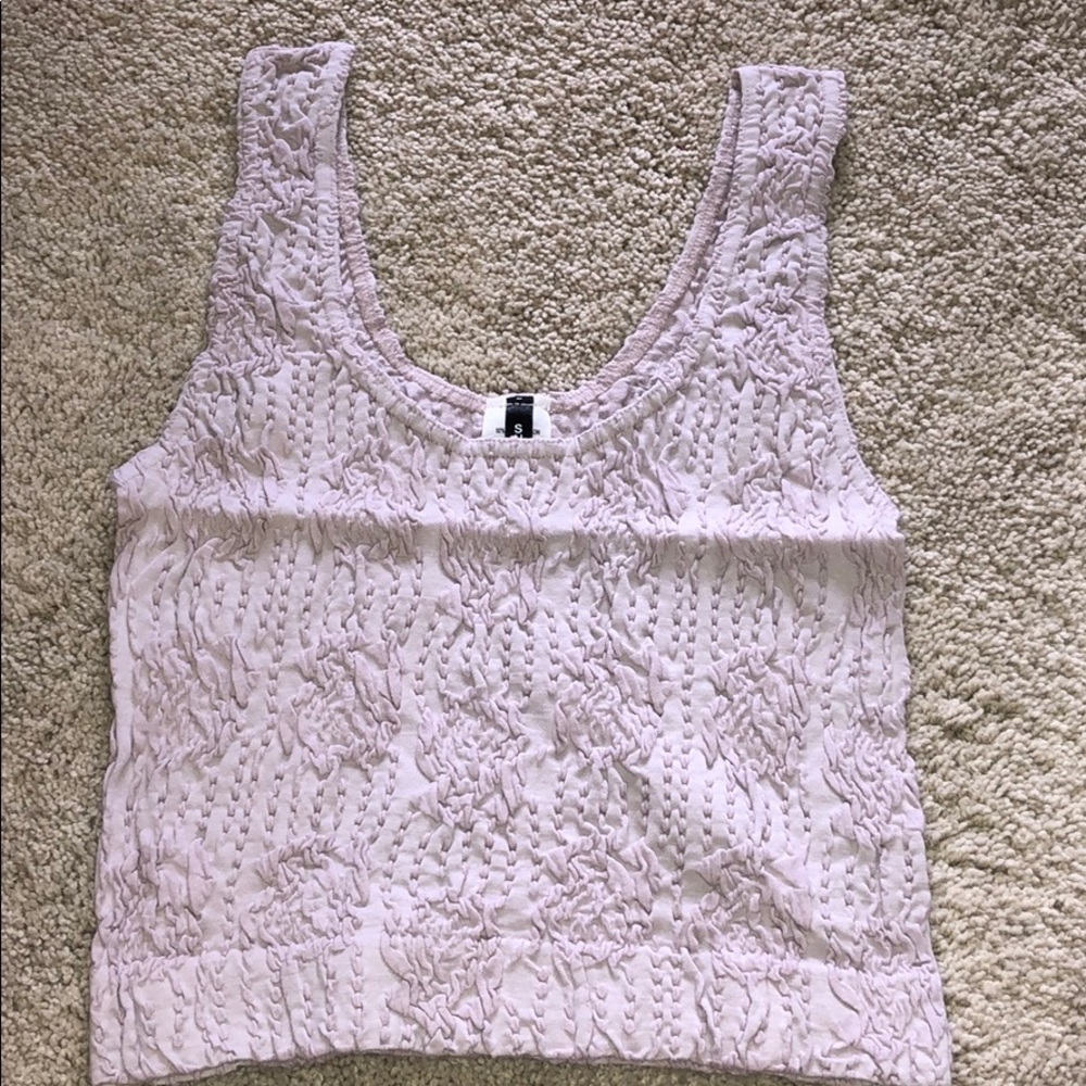 Crop tank top